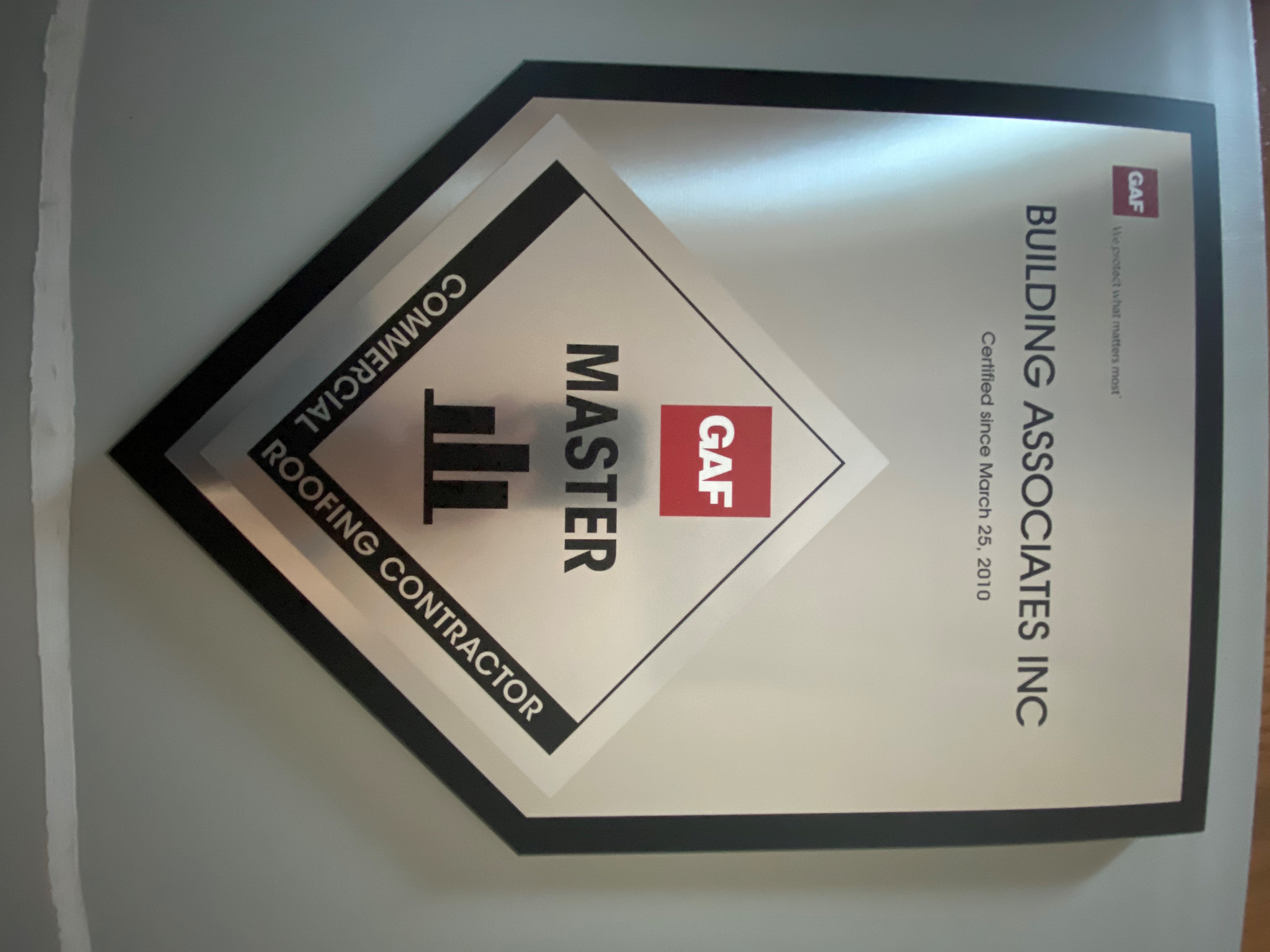 Duro-Last Chairman Award 2020